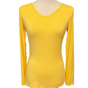 O Tread & Co Sunny Yellow Long Sleeve Women's Tee